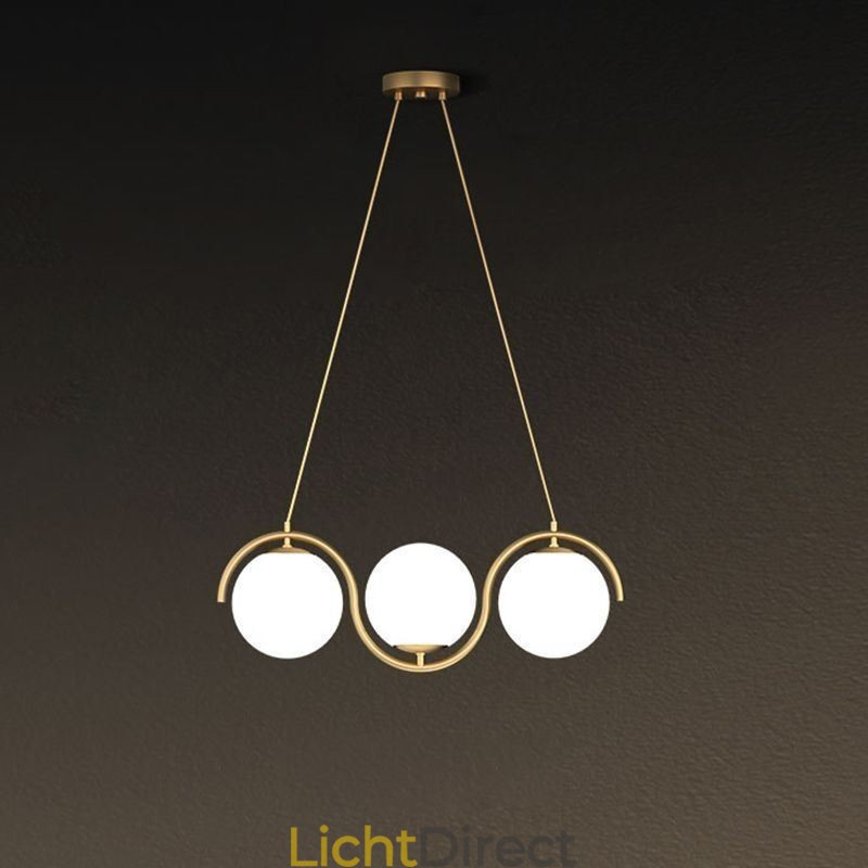 Moderne glazen bol hanglamp minimalistische lamp
