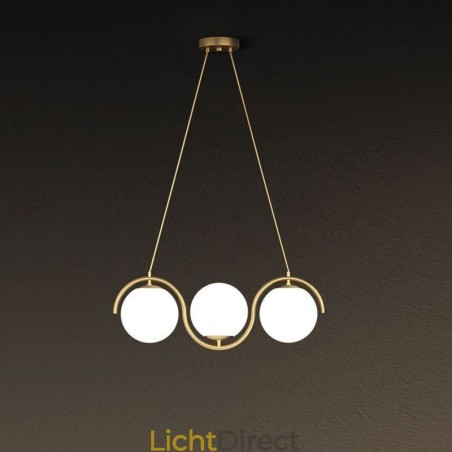 Moderne glazen bol hanglamp minimalistische lamp