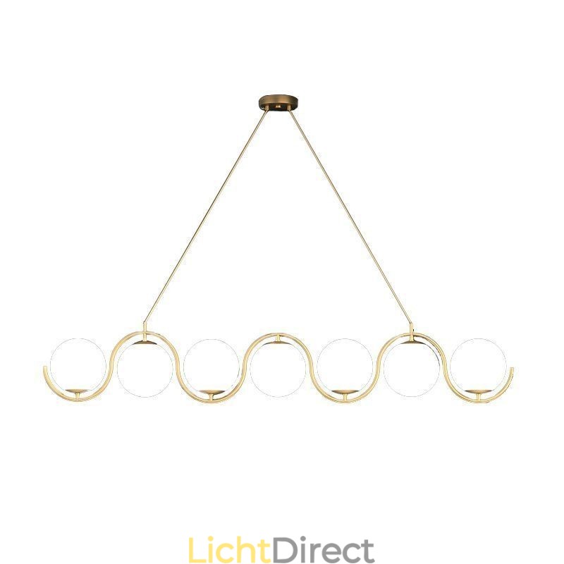 Moderne glazen bol hanglamp minimalistische lamp