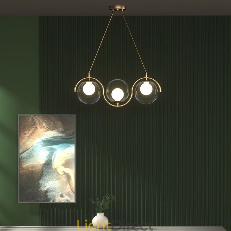 Moderne glazen bol hanglamp minimalistische lamp