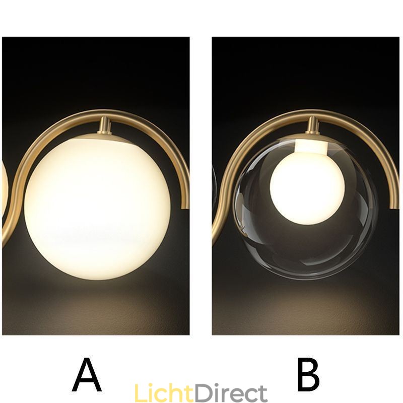 Moderne glazen bol hanglamp minimalistische lamp