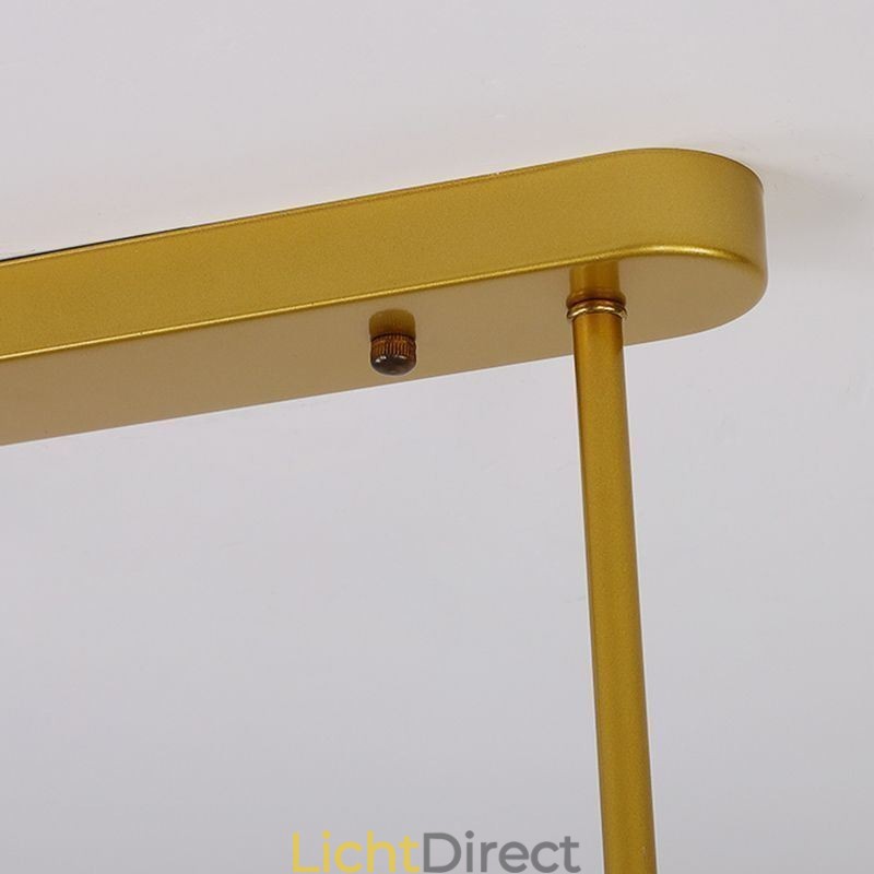 Kroonluchter Glazen Bol Horizontale Type Hanglamp