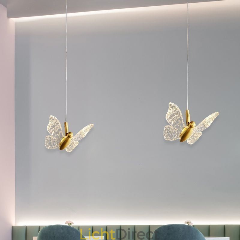 Hanglamp Acryl Vlinder Plafondlamp Armatuur