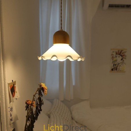 Moderne kant glazen hanglamp enkele kop hanglamp Moderne kant glazen hanglamp enkele kop hanglamp