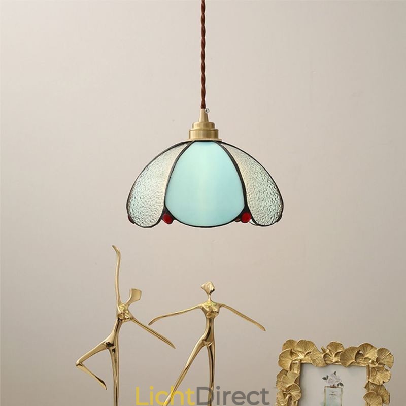 Minimalistische Petal Glazen Hanglamp Enkele Kop Glazen Hanglamp