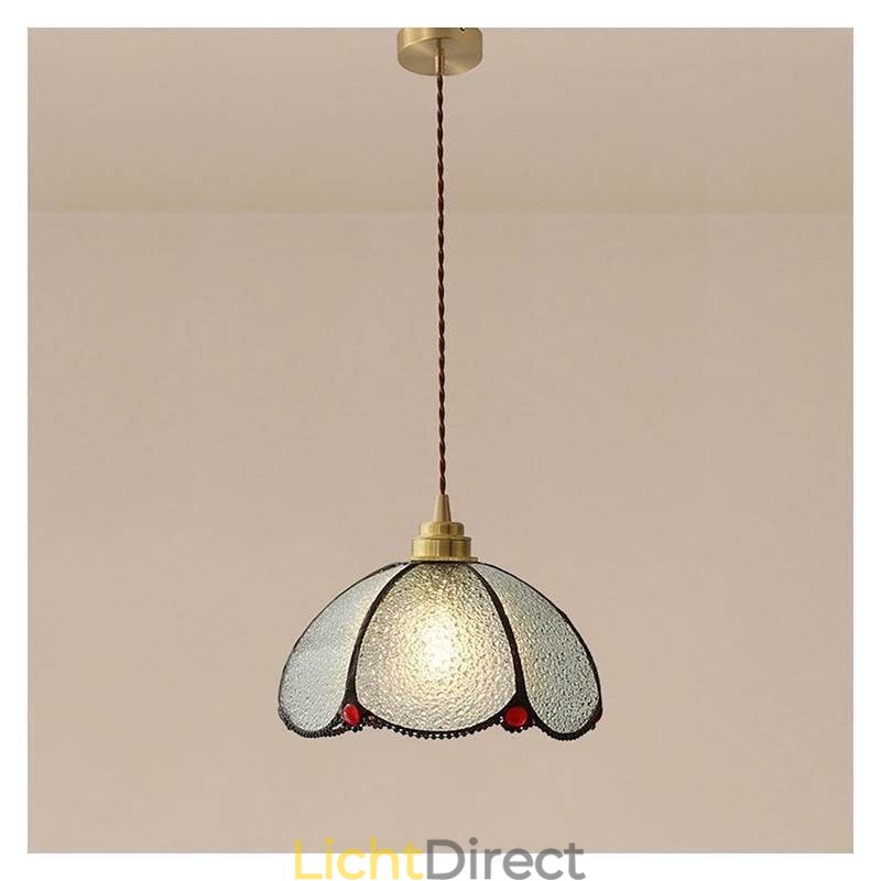 Minimalistische Petal Glazen Hanglamp Enkele Kop Glazen Hanglamp