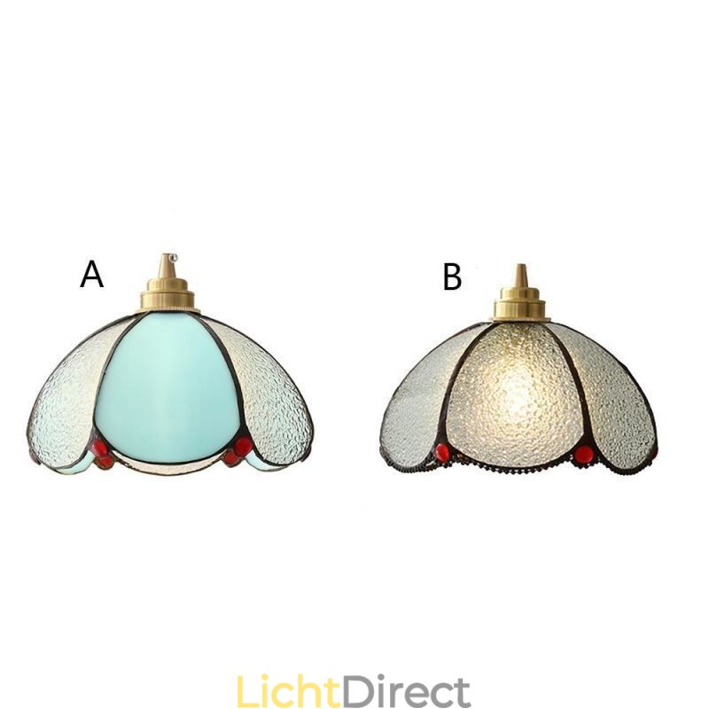 Minimalistische Petal Glazen Hanglamp Enkele Kop Glazen Hanglamp