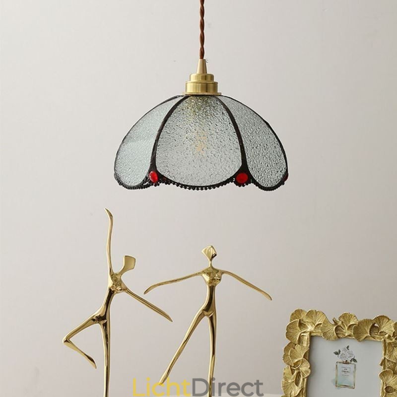 Minimalistische Petal Glazen Hanglamp Enkele Kop Glazen Hanglamp