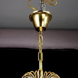 Traditionele klassieke kristallen schilderij metalen kroonluchter