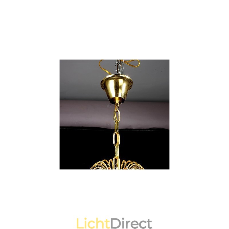 Traditionele klassieke kristallen schilderij metalen kroonluchter