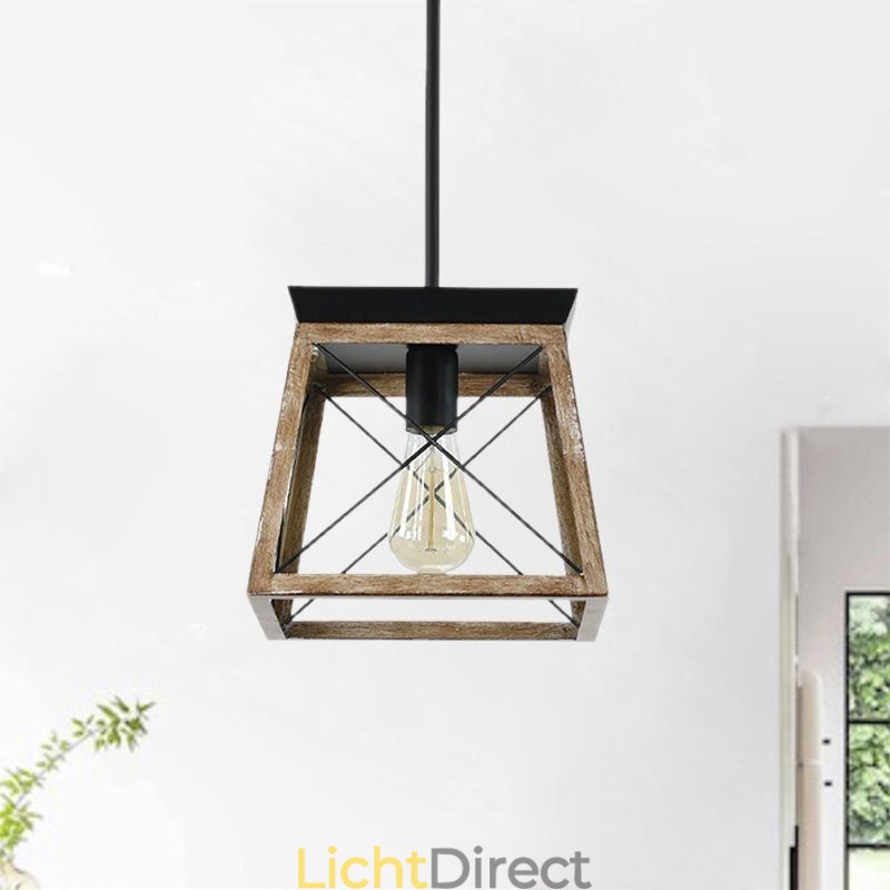 Vintage stijl enkelvoudige hanglamp