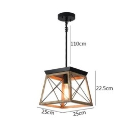 Vintage stijl enkelvoudige hanglamp