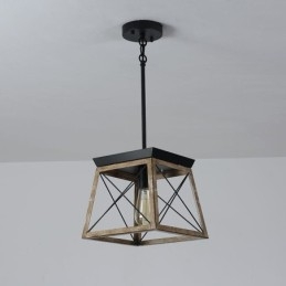 Vintage stijl enkelvoudige hanglamp