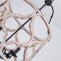 Vintage stijl 4 lichts lantaarn hanglamp