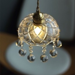Moderne Mini Glazen Hanglamp 1 Licht Decoratief Licht Armatuur