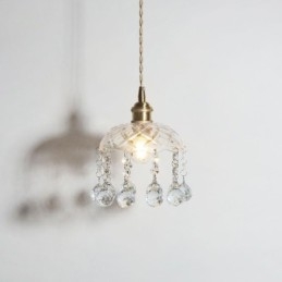 Moderne Mini Glazen Hanglamp 1 Licht Decoratief Licht Armatuur