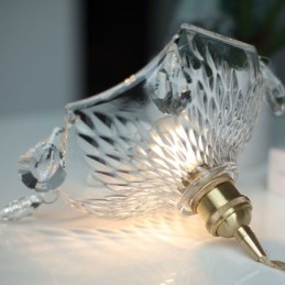 Moderne minimalistische glazen hanglamp, enkele hanglamp