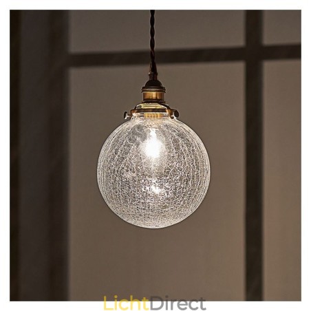 Glazen hanglamp moderne crackle plafondlamp Glazen hanglamp moderne crackle plafondlamp