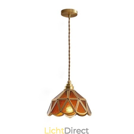 Retro glazen hanglamp Japanse stijl glazen plafondlamp Retro glazen hanglamp Japanse stijl glazen plafondlamp