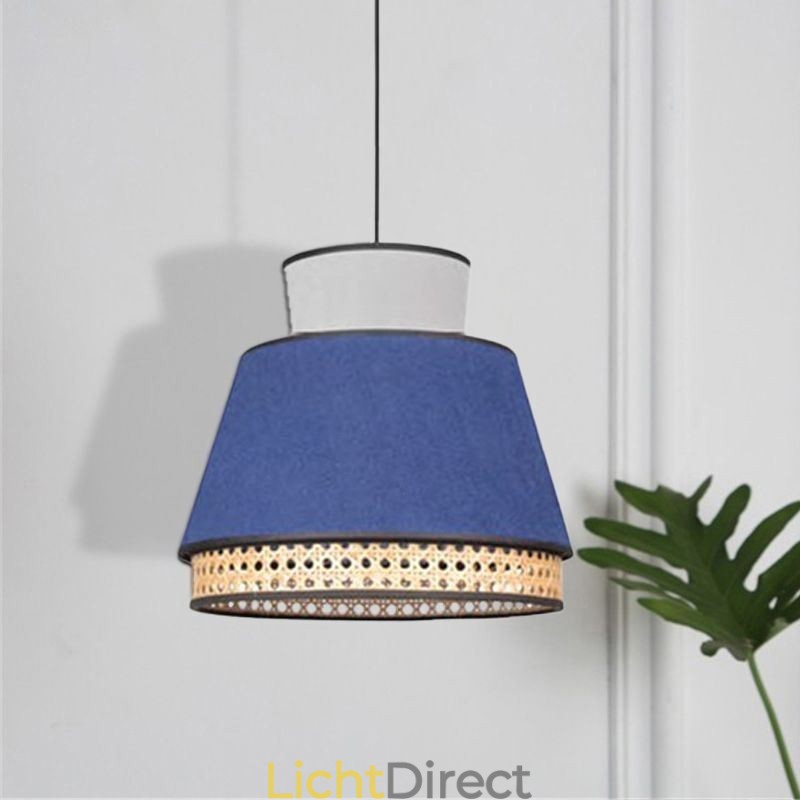 1 Lichte Jurk Lampenkap Hanglamp Bamboe Weef Verlichting