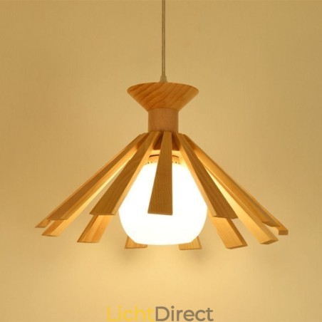 Eenvoudige stijl houten hanglamp Eenvoudige stijl houten hanglamp