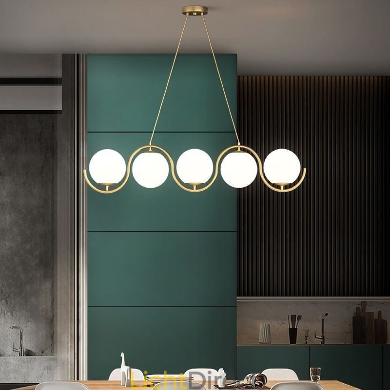 Moderne glazen bol hanglamp Minimalistische lamp