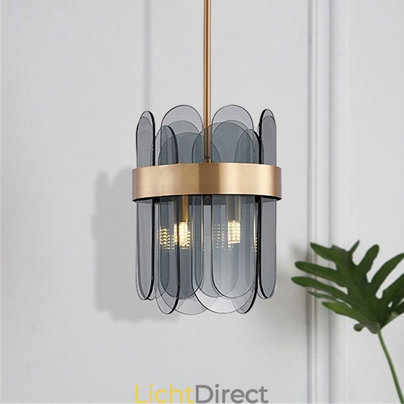 Moderne glazen hanglamp