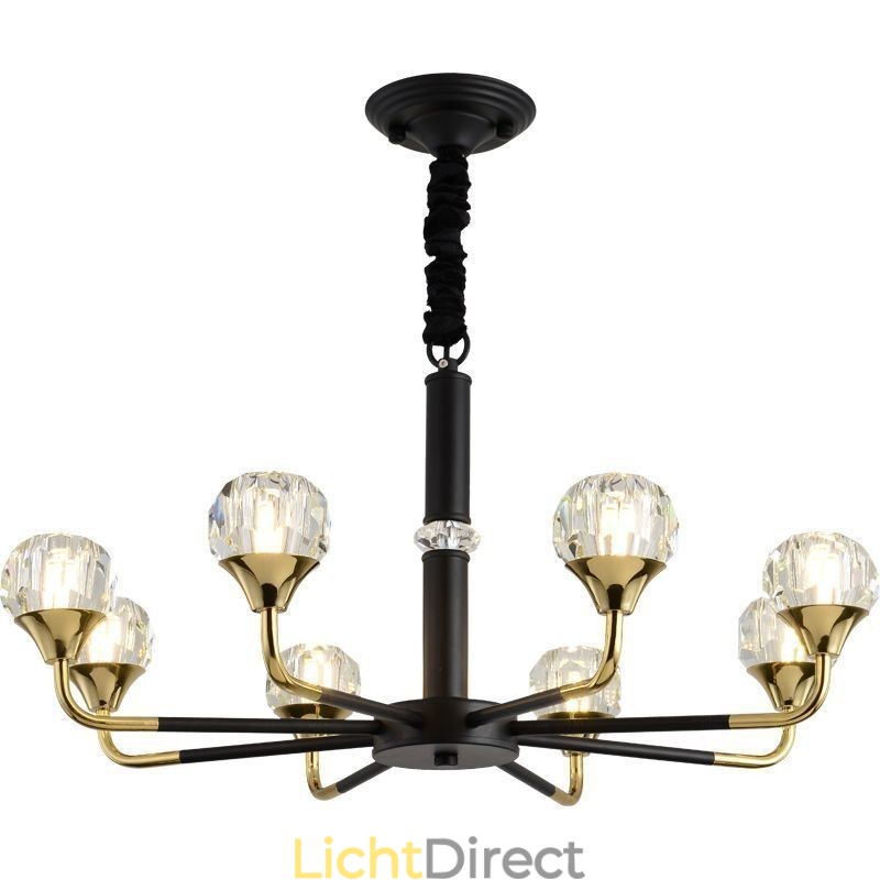 Moderne kristallen hanglamp Elegante kristallen kroonluchter