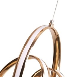 Moderne minimalistische hanglamp Unieke ronde draaibare lamp eiland