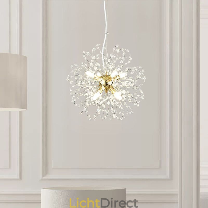 Paardenbloem Kristallen Hanglamp Elegante Kroonluchter