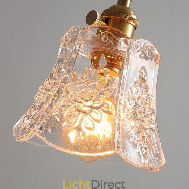 Bloem Hanglamp Minimalistische Decoratieve Glazen Lamp