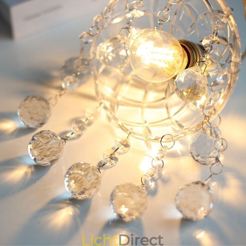 Moderne Mini Glazen Hanglamp 1 Licht Decoratief Licht Armatuur