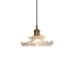 Japanse stijl glazen hanglamp Lotus glazen hanglamp