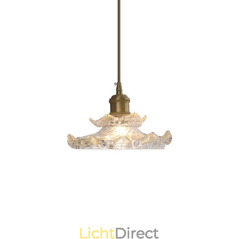 Japanse stijl glazen hanglamp Lotus glazen hanglamp