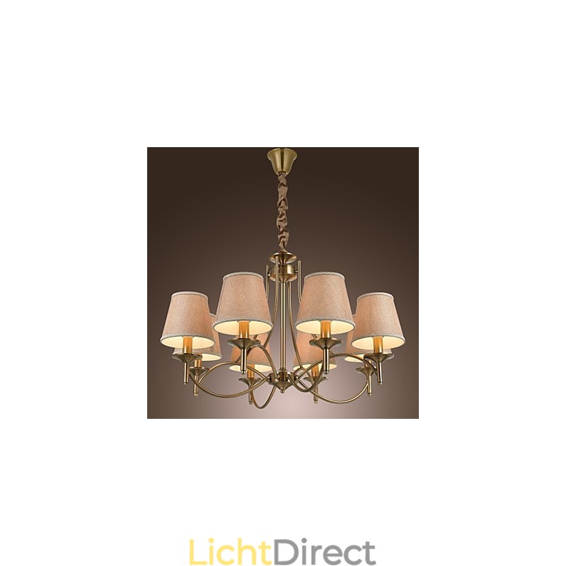 Moderne eigentijdse traditionele klassieke rustieke lodge land eiland vintage messing metalen kroonluchter