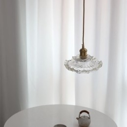 Japanse stijl glazen hanglamp Lotus glazen hanglamp