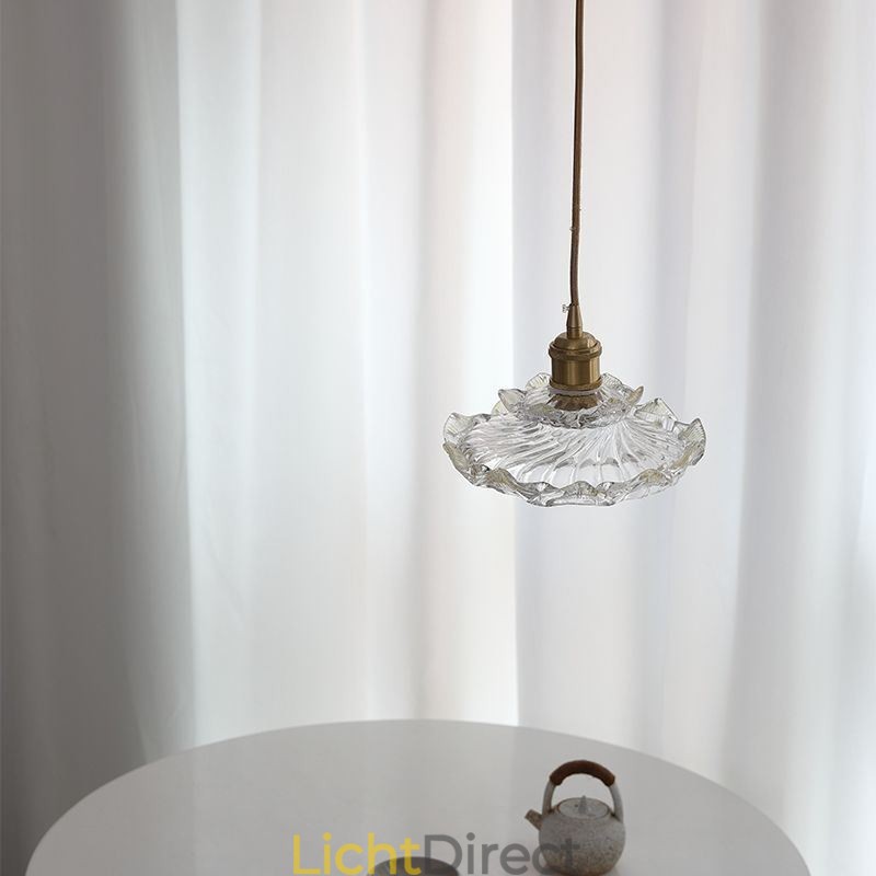 Japanse stijl glazen hanglamp Lotus glazen hanglamp