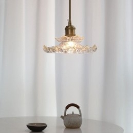 Japanse stijl glazen hanglamp Lotus glazen hanglamp