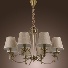 Moderne eigentijdse traditionele klassieke rustieke lodge land eiland vintage messing metalen kroonluchter