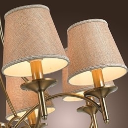 Moderne eigentijdse traditionele klassieke rustieke lodge land eiland vintage messing metalen kroonluchter
