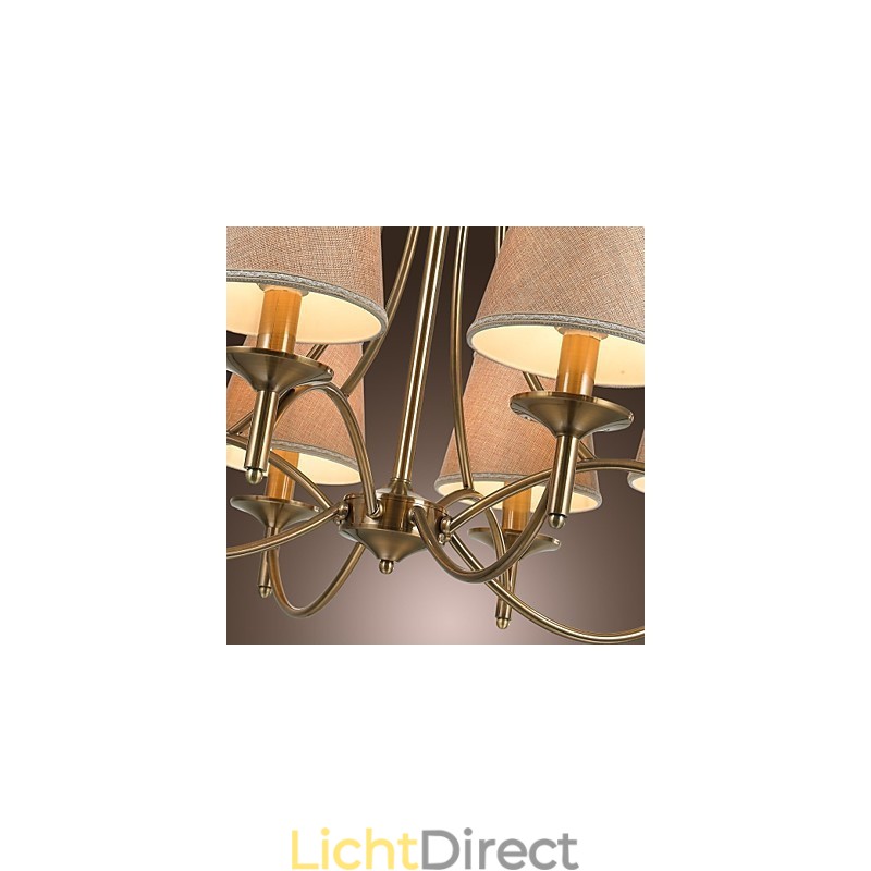 Moderne eigentijdse traditionele klassieke rustieke lodge land eiland vintage messing metalen kroonluchter