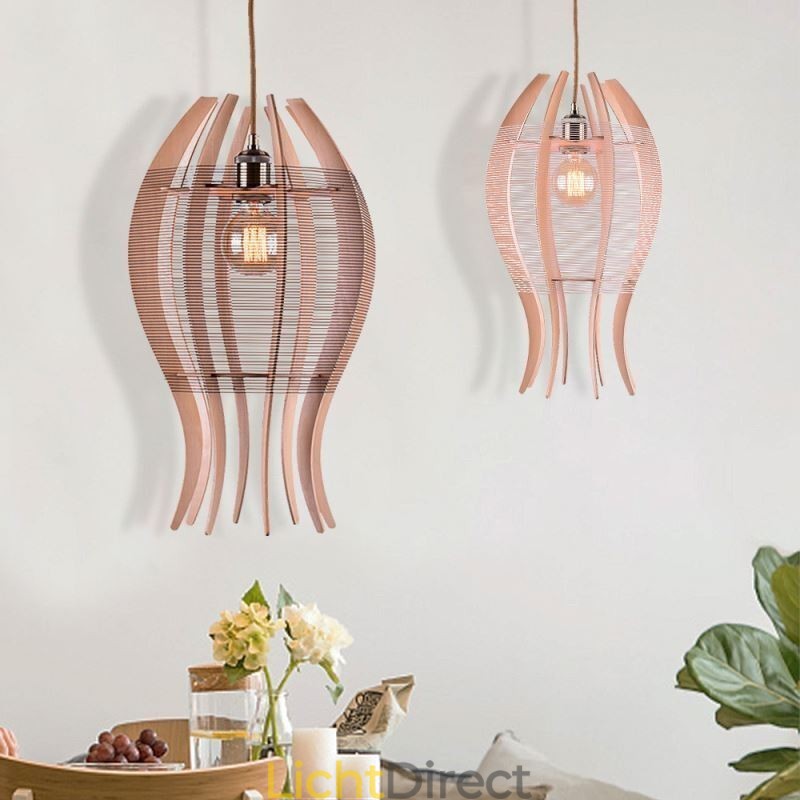 DIY Nordic houten vis hanglamp
