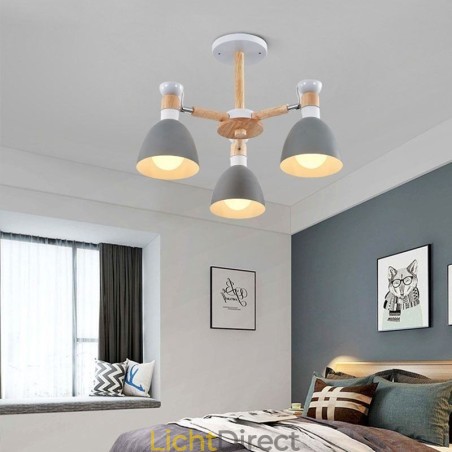 Nordic Macaron Hanglamp Creatieve Houten Kroonluchter Nordic Macaron Hanglamp Creatieve Houten Kroonluchter