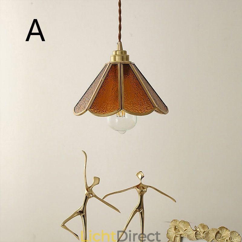Mini glazen hanglamp moderne eenvoudige glazen plafondlamp