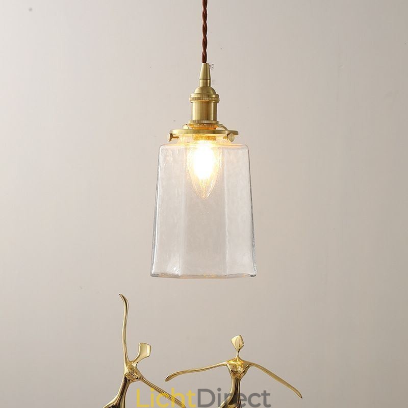 Moderne minimalistische glazen hanglamp decoratieve plafondlamp