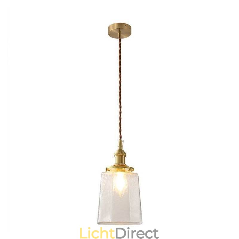 Moderne minimalistische glazen hanglamp decoratieve plafondlamp