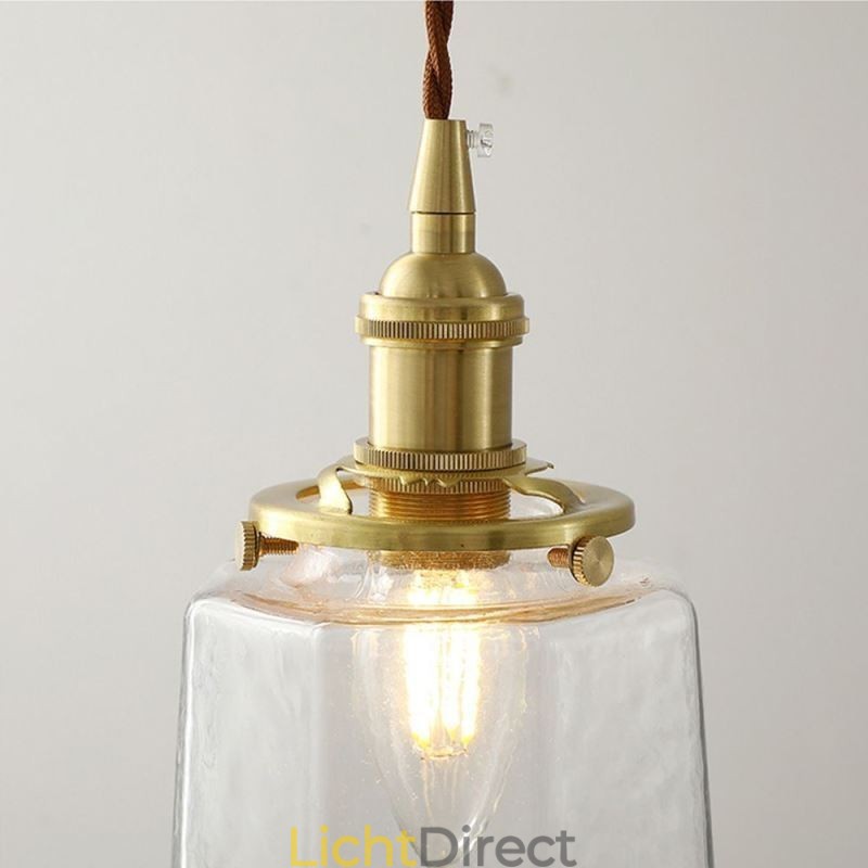 Moderne minimalistische glazen hanglamp decoratieve plafondlamp