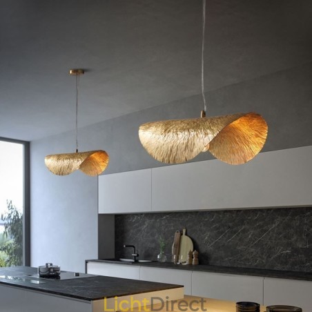 Messing hanglamp moderne minimalistische lotusblad plafondlamp Messing hanglamp moderne minimalistische lotusblad plafondlamp