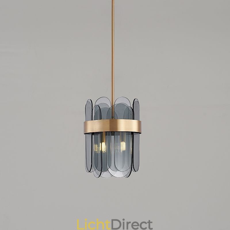 Moderne glazen hanglamp