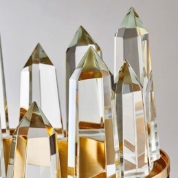 Moderne kristallen hanglamp Kristallen plafondlamp